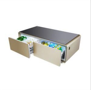 Supply Modern Smart Coffee Tea Table with Fridge Dining Room or Living Room Coffee Table with Refrigerator