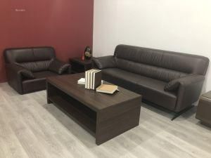 Genuine Leather &amp; Bonded Leather Sofa for Office