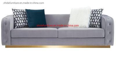 Wholesale Modern Home Living Room Hotel Furniture Fabric Sofa From Zhida