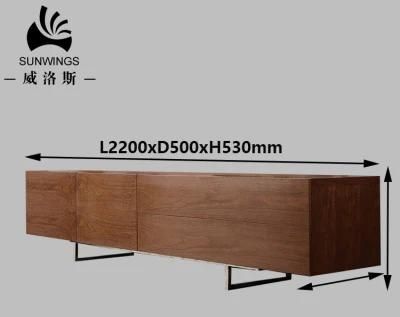 Modern and Simply Design Solid Wooden TV Stand Cabinet Fir Living Room