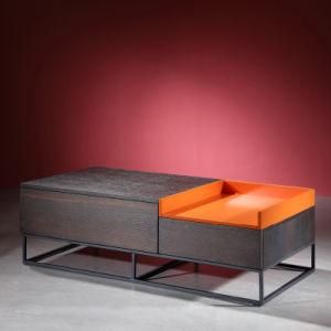 High Quality Simple Modern Wooden Coffee Table for Living Room (A-03)