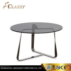 Modern Apartment Furniture Round Glass Small Table
