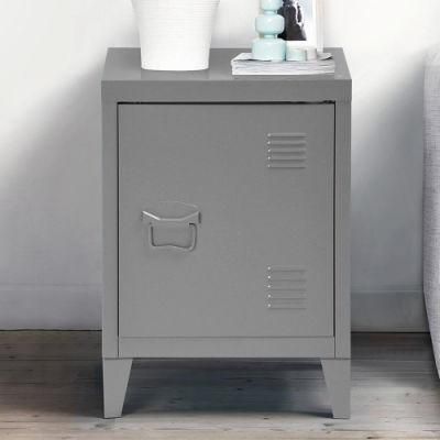 Kids Bedroom Storage Units Mini Metal Storage Cabinet with Foot