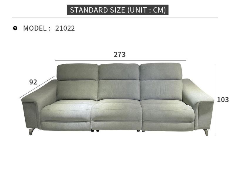 Modern Combination International Trend Simple Design Adjustable Headrest Leisure Sofa
