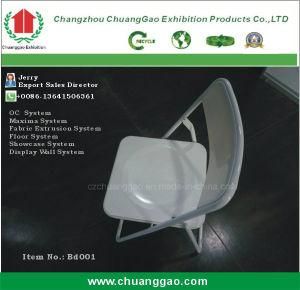 White Color Plastic Folding Chair for Exhibition Booth