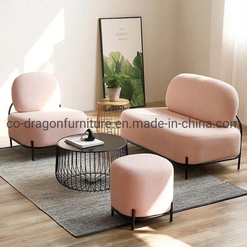 Fashion Low Back Fabric Leisure Chair for Living Room Furniture