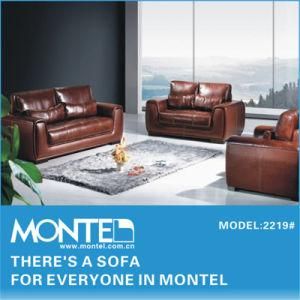 Leather Sofa, Modern Sofa, Office Sofa (2219)