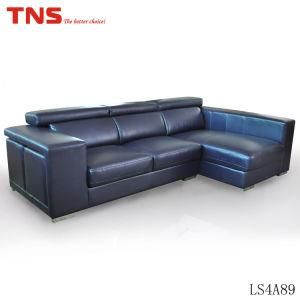 Modern Contemporary Fuctional Leather Sofa (LS4A89)