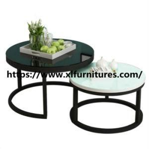 Living Room Marble Round Coffee Table