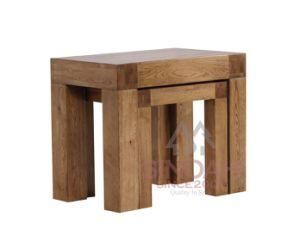 Solid Oak Nest of Tables Occasional Wooden Furniture (RCNOT)