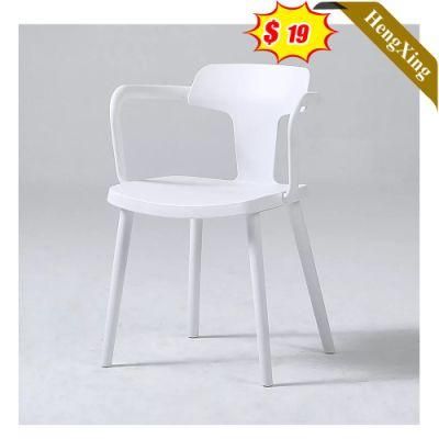 Wholesale Modern Cheap Outdoor White PP Colorful Plastic Kitchen Garden Chair