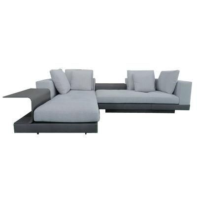 China Wholesale Branded Living Room Sofa Set Leather Fabric Upholstered Modern Sofa Set