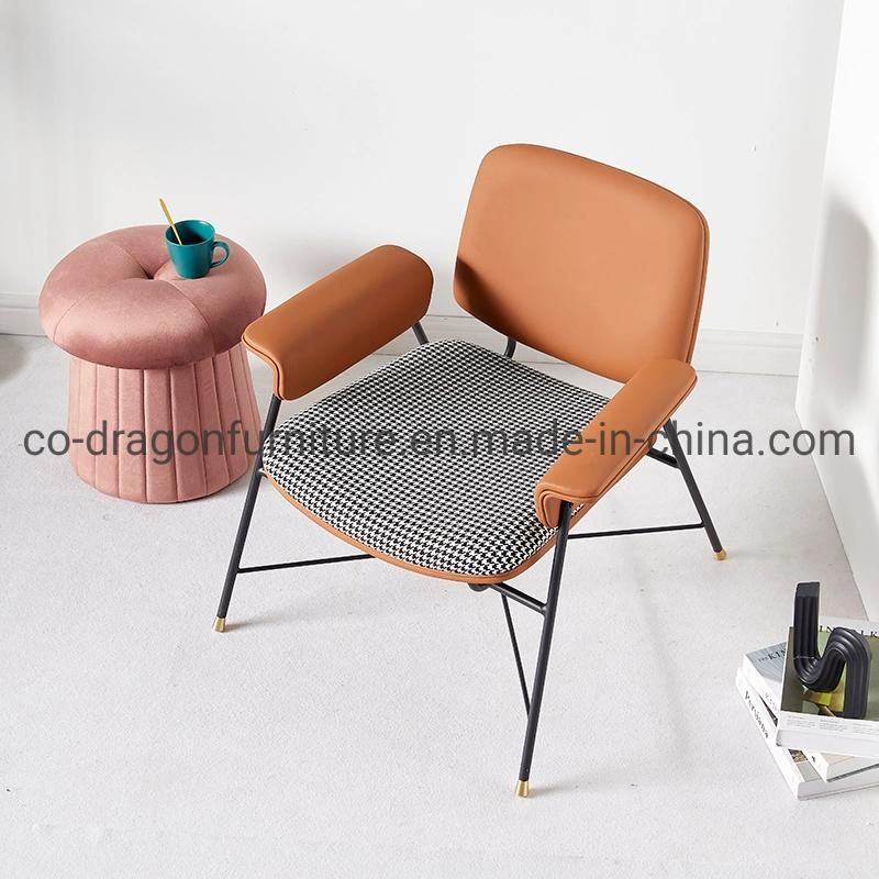 China Wholesale Leisure Chair with Metal Frame for Modern Furniture