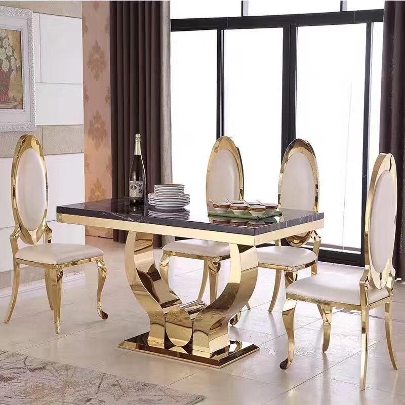 Hot Trends Cheap Furniture for Rent Event Gold Stainless Steel Living Room Chairs