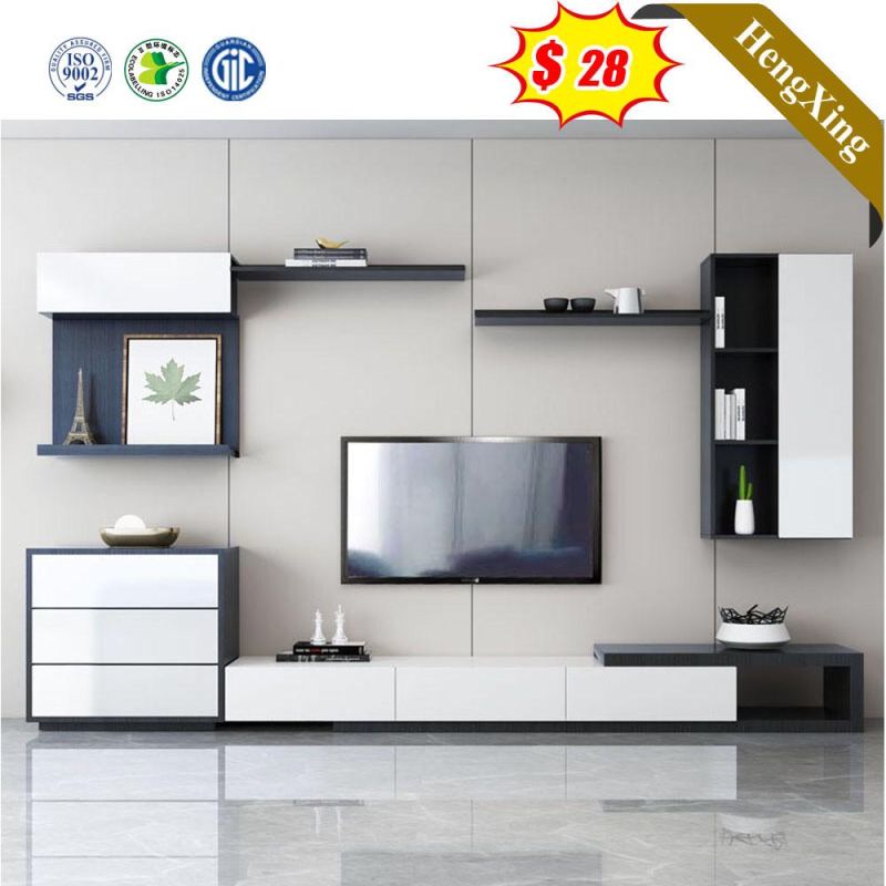 Classic Modern Home Furniture Living Room Cabinet Wooden Wall TV Stand Customized Size Color TV Stands