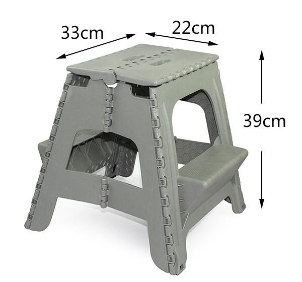 Two Layer of The Pedal Folding Stool