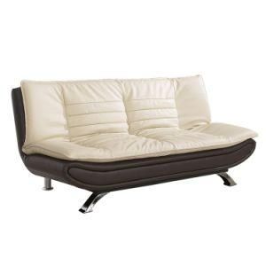 Modern Leather Folding 2 Position Futon Sofa Bed for Studio