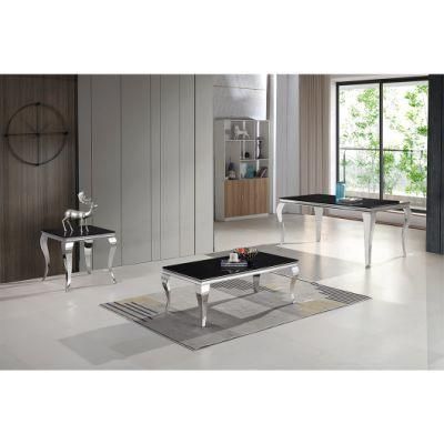 China Factory Stainless Steel Home Hotel Apartment Side Coffee Center Table