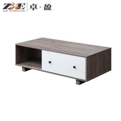 Nordic Style Living Room Furniture Rectangle Home Furniture MDF Coffee Table