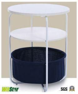 New Cheap Side Table with Fabric Holder (WS16-0131, Coffee Table)