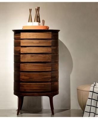 Modern Simply/Light Luxury/Nordic Walnut Solid Wood Cabinet Furniturefor Living Room