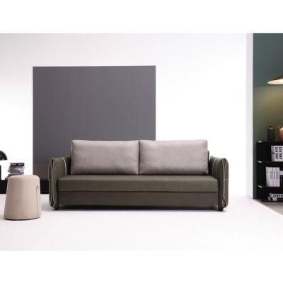 High Quality Modern Home Living Room Green Sleeper Sofa Cama Used Fabric Beds Sofa