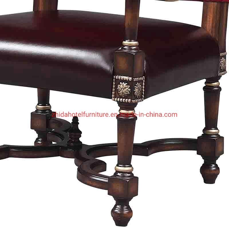 Antique Foshan Factory Hotel Reception Area Chair for Living Room