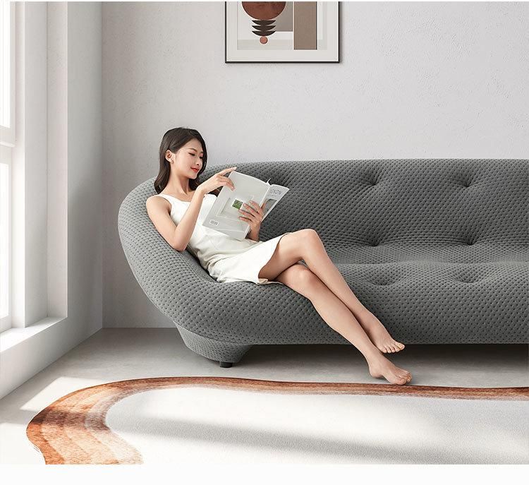 Hot High Back Fabric Living Room Set Hotel Furniture Luxury Sofa Tbs021