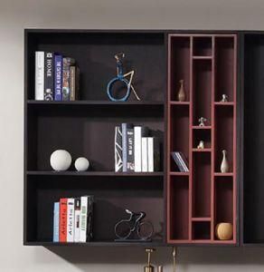 Trendy Simple Modern Wooden Wall Cupboard for Living Room (YA969G-A)
