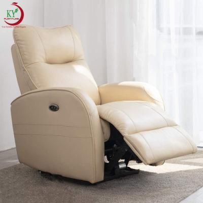 Jky Furniture High Adjustable Leather Power Recliner Chair with Big Loading Quantity