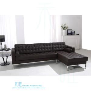 Modern Office L-Shape Sofa with PU Leather (HW-006S)