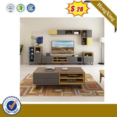 2019 Vermont Wall Mount TV Cabinet with Open Shelves Design Particle Board Living Room Furniture (UL-9BE243)