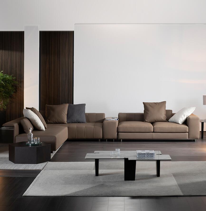 American Market Modern Style 1+2+3 Sectional Sofa Living Room Furniture