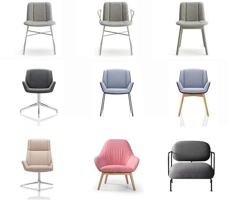 Manufacturers Custom Nordic Lobby Chair for Public Office Area