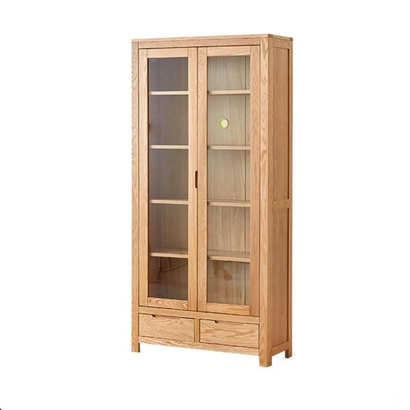 Hot Selling Simple Storage Solid Wooden Cabinet