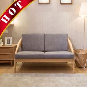 Hotel Lounge Home Fabric Wooden Living Room Sofa