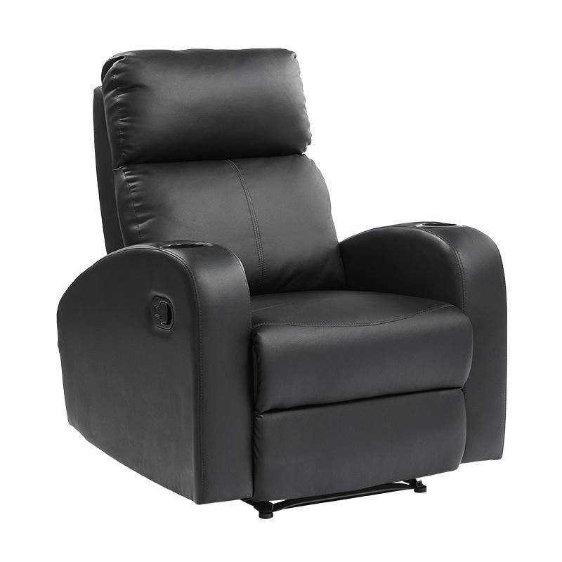 Recliner Chair with Padded Seat Manual Bedroom Living Room Reclining Sofa