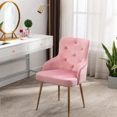 Accent Chair Velvet Set of 2 for Living Room Bedroom Makeup Room