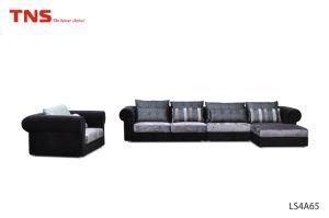 Hot Promotional Selling Corner Leather Sofa Set with Good Price (LS4A65)