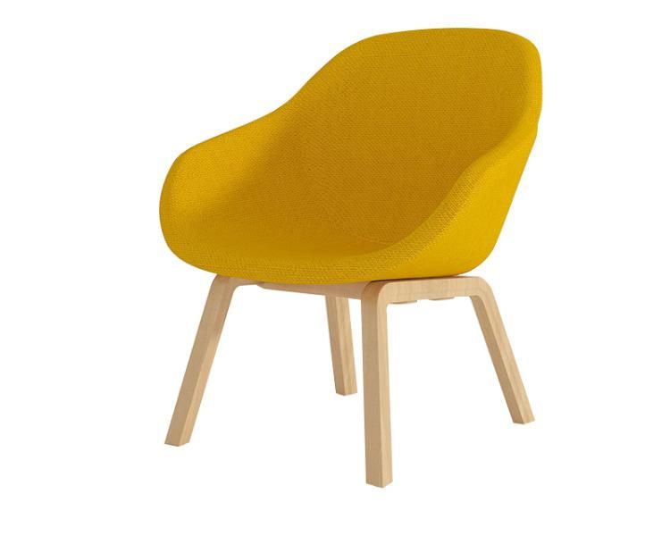 Good Quality Modern Furniture Molded Foam Fabric Waiting Chair for Public