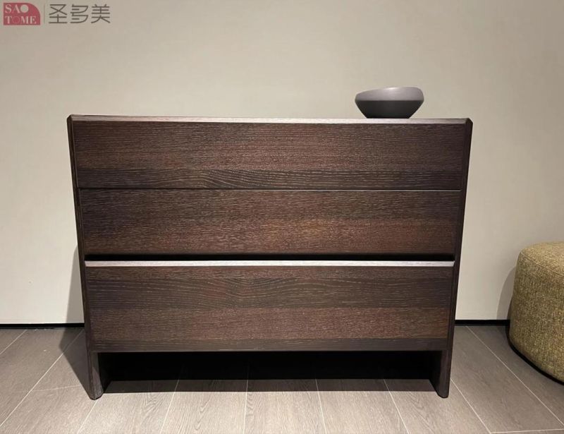 Luxury Wooden Console Table Side Cabinet Living Room Furniture Modern Storage Bedroom Drawer Chest Cabinet