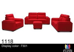 1118 Fabric Stationary Sofa