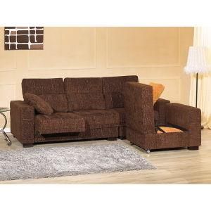 Modern Fabric Reversible Corner Sofa with Storage, Living Room Furniture (WD-6365)