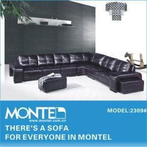 Sofa, Sofa Set, Modern Leather Sofa (2309)