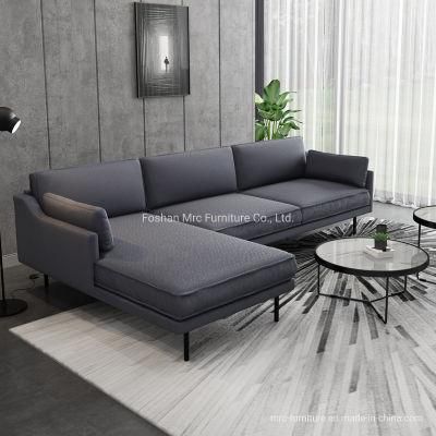 Modern Sectional Home Furniture Fabric Couch Living Room Sofa