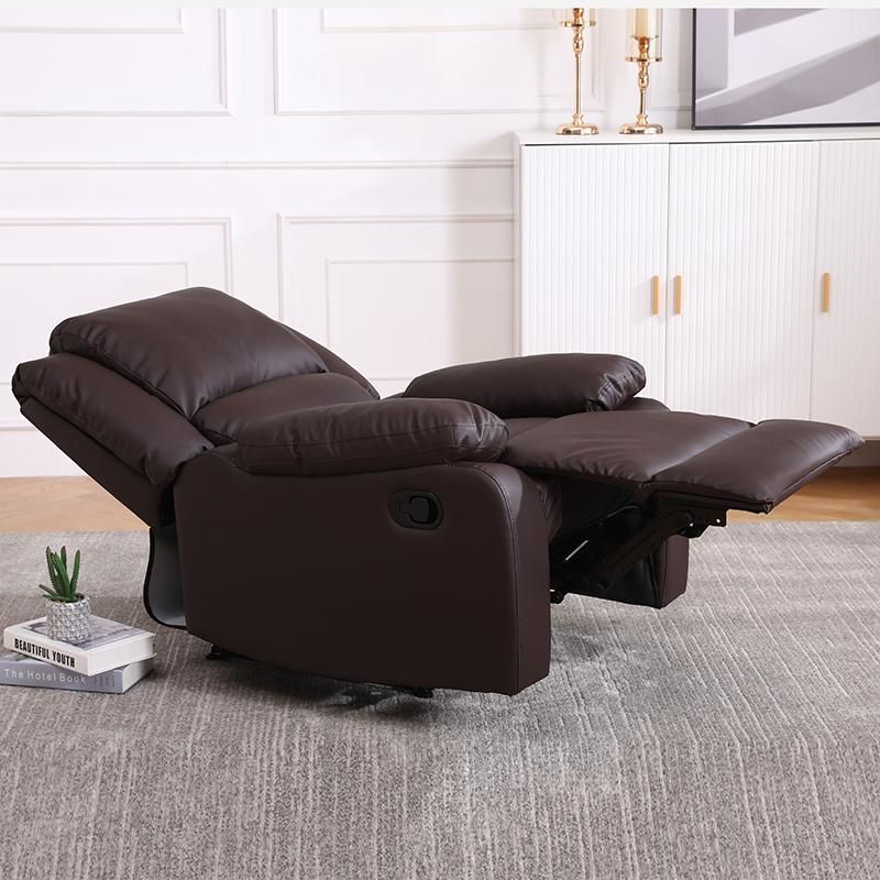 Modern Leather Living Room Sofa Recliner Chair