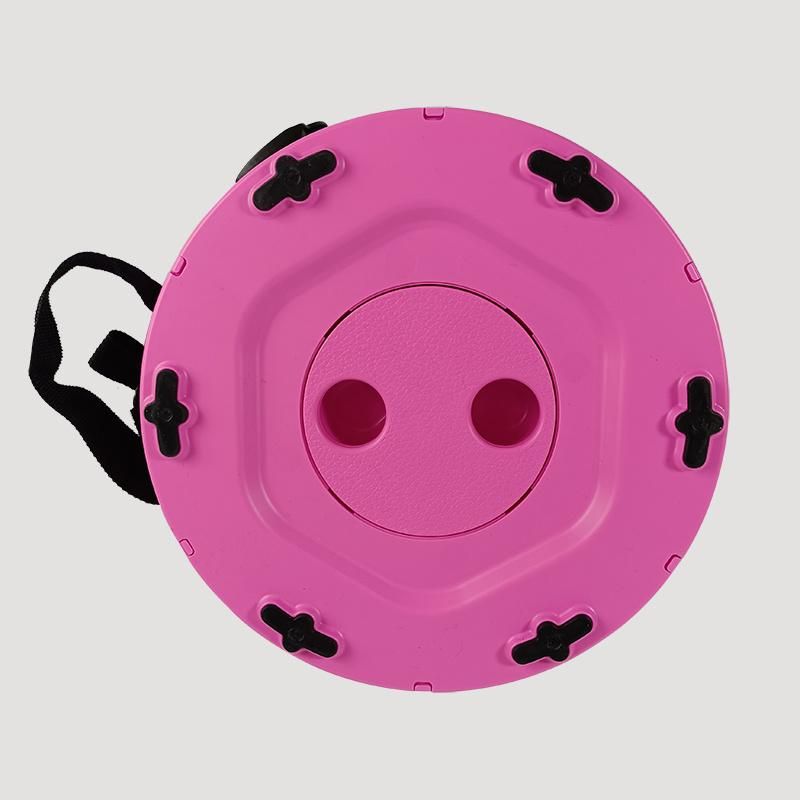 Children′ S Convenient Back Retractable Stool-Pink