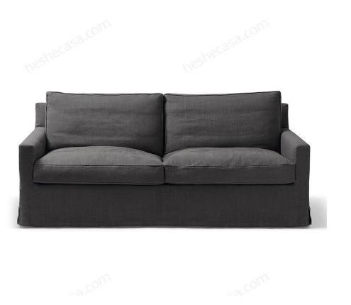 High-End Feather Down Filling Five Star Hotel Contemporary Sofas Couch Resort and Villa Use 3 Seater L Shape Sofa