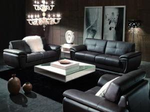 Living Room Genuine Leather Sofa (MSF-08036)