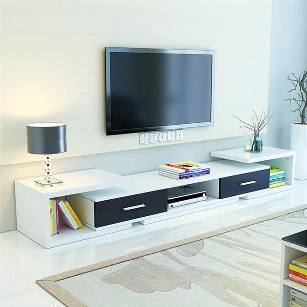 European Style Home Decoration Solid Wood Moisture Proof High Gloss TV Cabinet